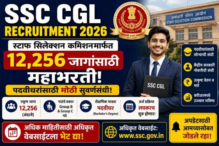 SSC CGL Recruitment 2026